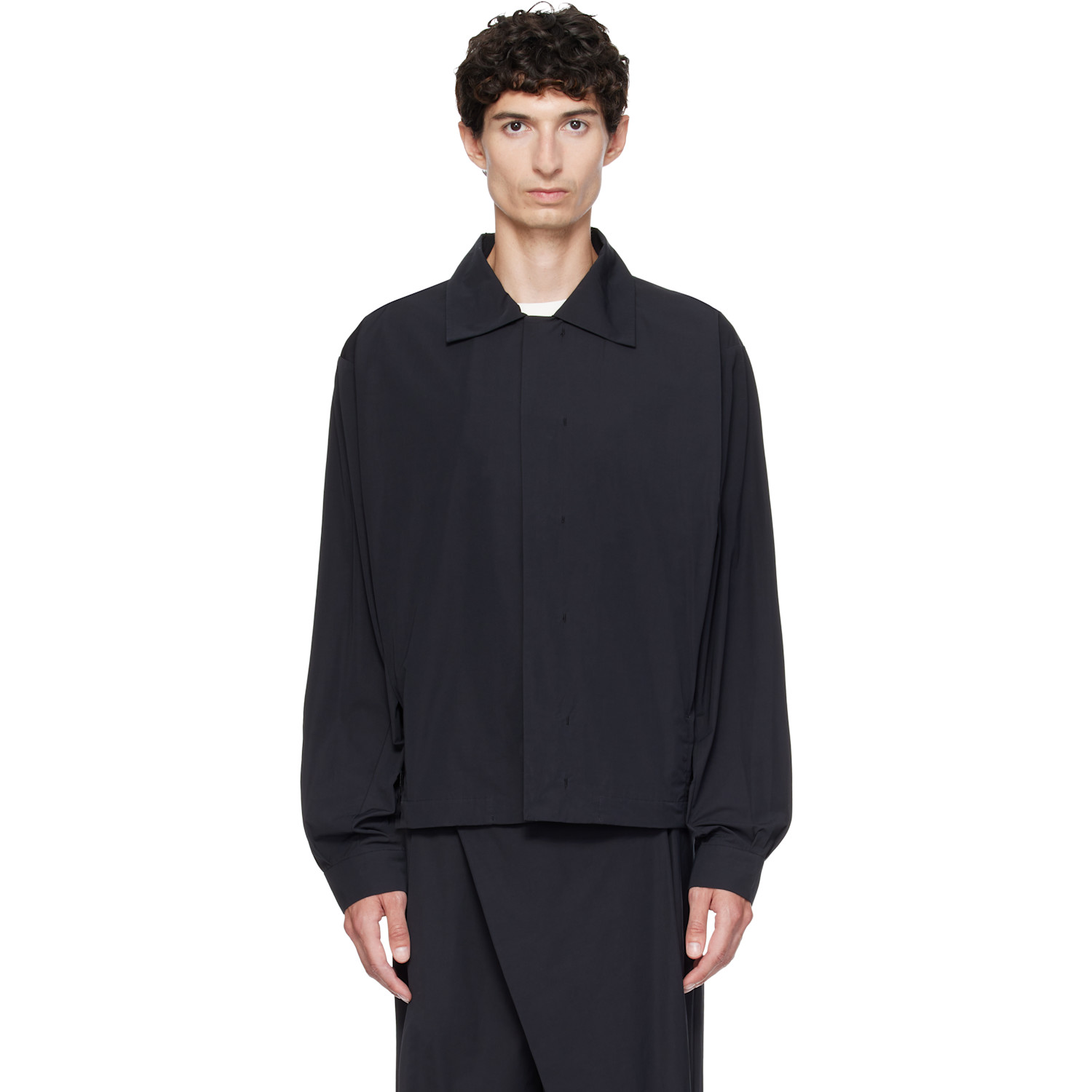 Kiko Kostadinov Black Kippel Light Jacket