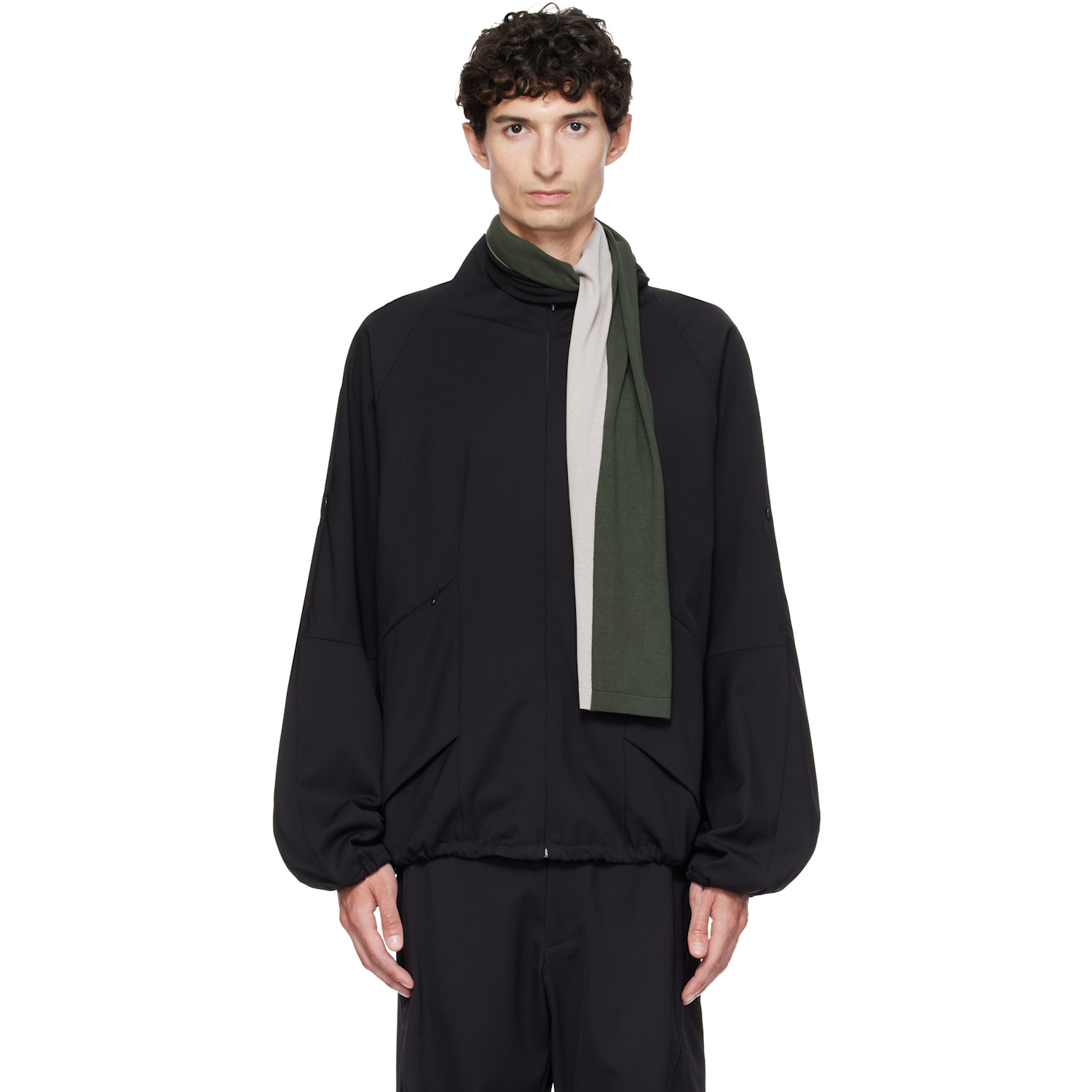 Kiko Kostadinov Black Erdiko Jacket