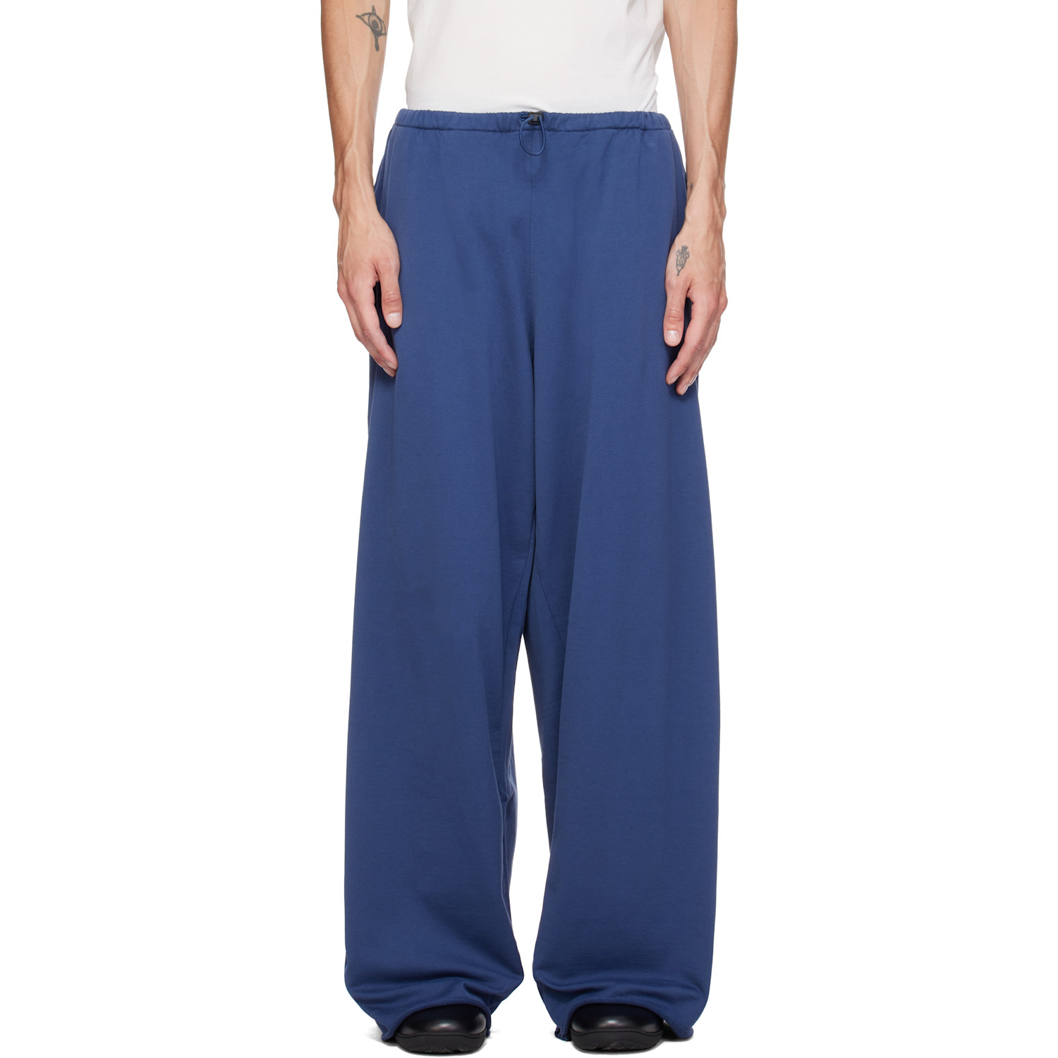Kiko Kostadinov Blue Veleka Wide Trousers