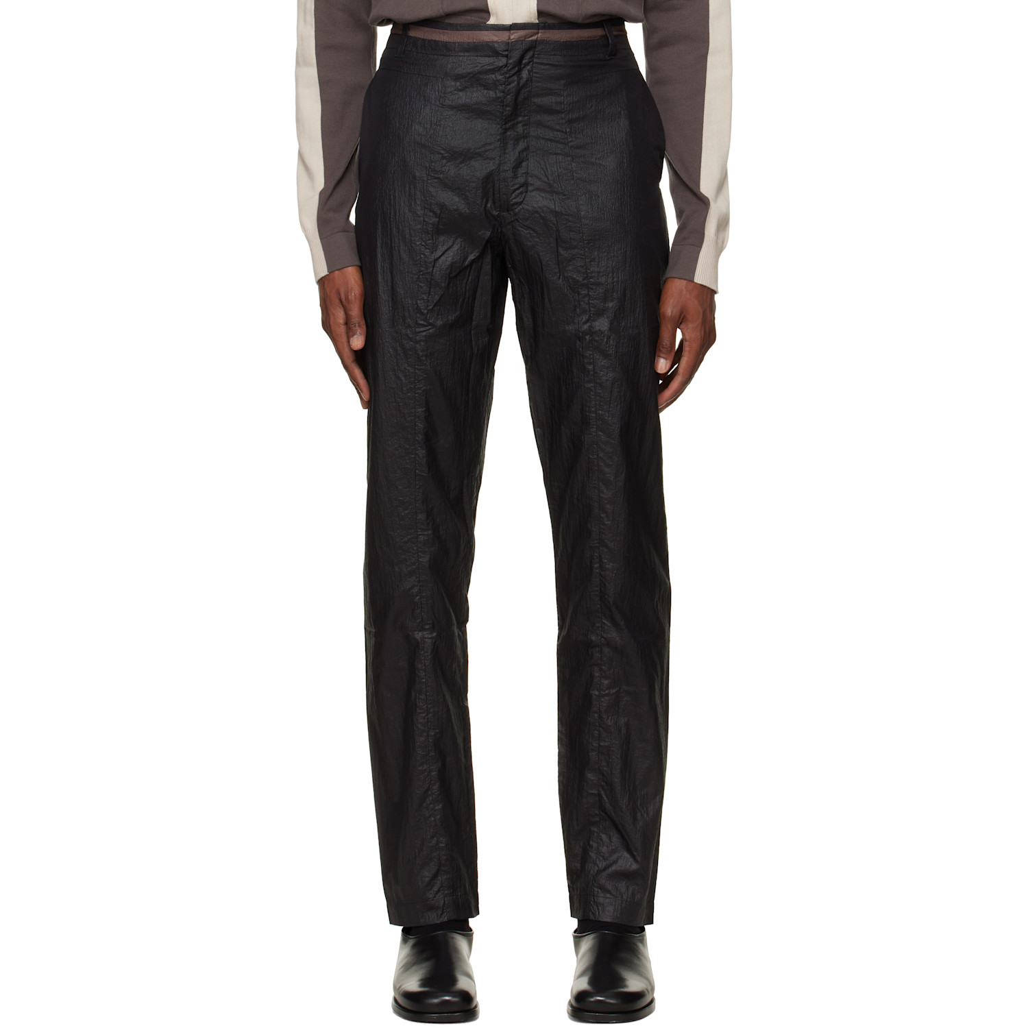 Kiko Kostadinov Gray Hertel Slim Trousers