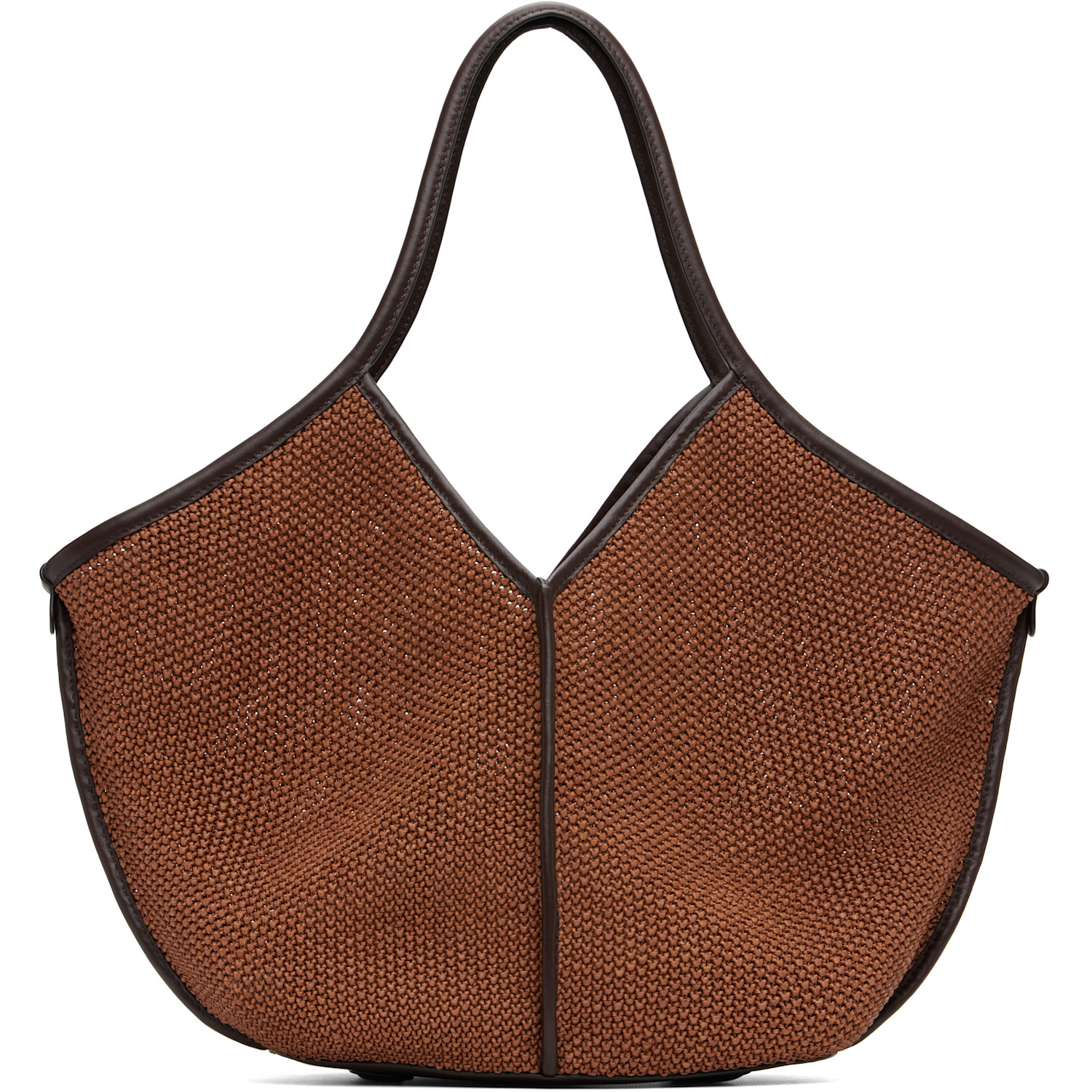 Hereu Tan Calella Soft Raffia Tote