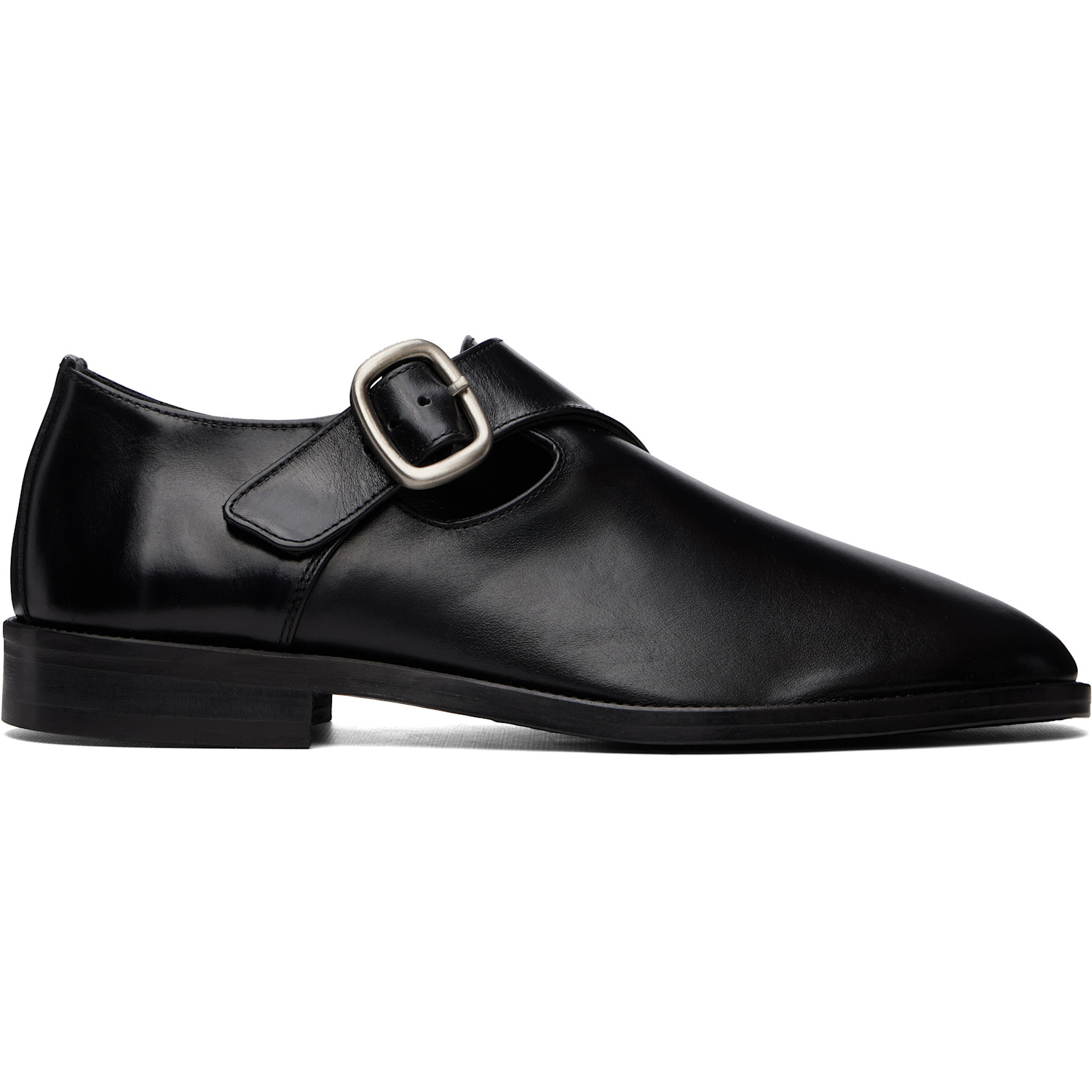 HEREU Black Cintre Monkstraps