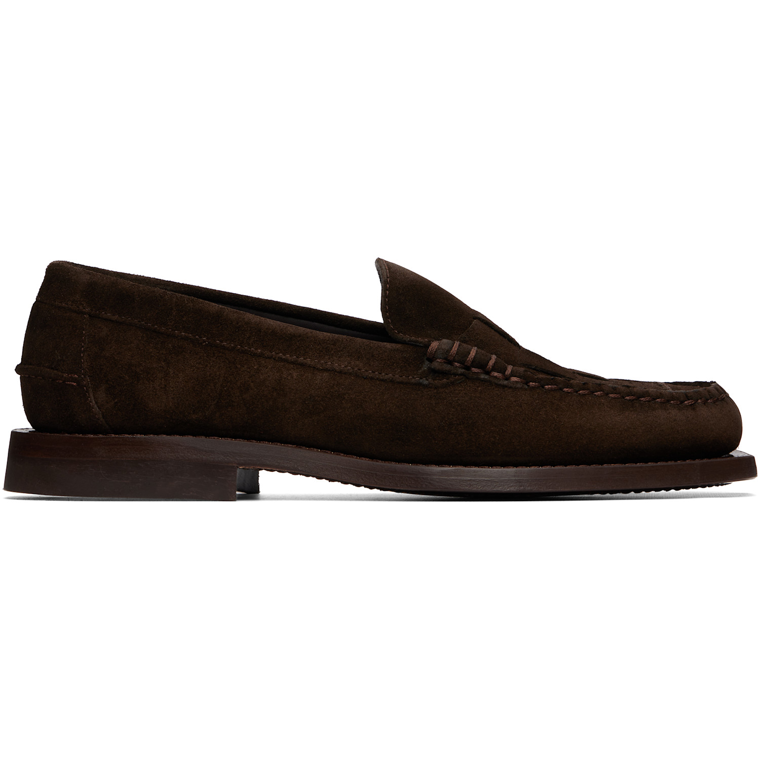 HEREU Brown Nombela Suede Loafers