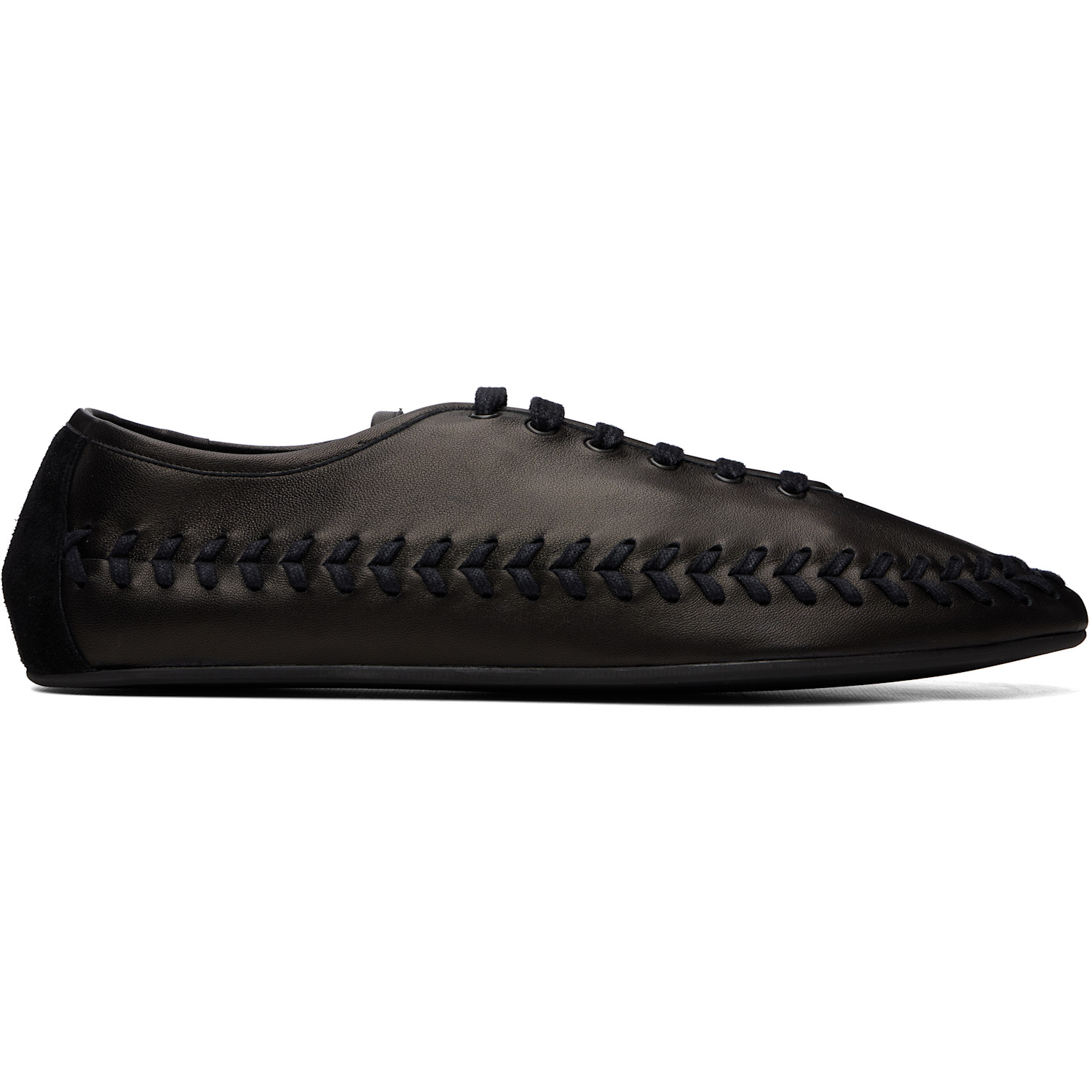 HEREU Black Birla Loafers
