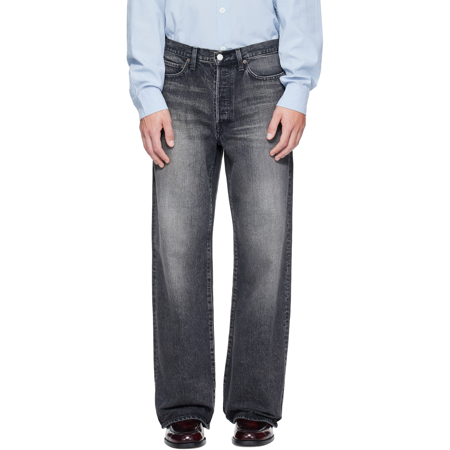 ssstein Black Loose Jeans
