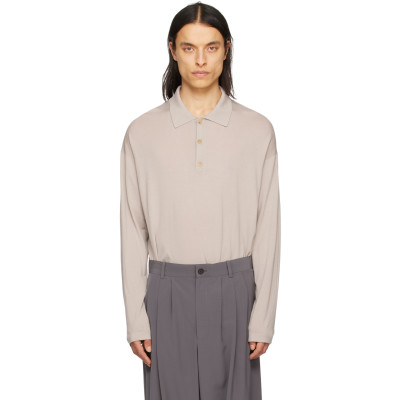 The Row. — The Row Taupe Dijon Polo
