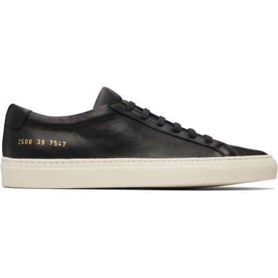 Common Projects Black Achilles FW25 Sneakers