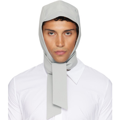 Jean Paul Gaultier — Gray Long Panel Hood