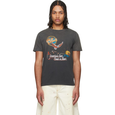 COÛT DE LA LIBERTÉ — Black Freddie 'Coast To Coast' Emb S/S T-shirt