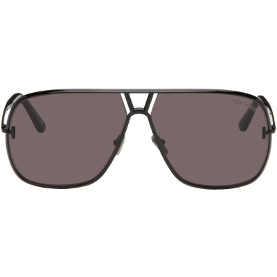 TOM FORD — Black Stavros Sunglasses