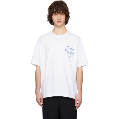 Solid Homme — Solid Homme White 'Common Object' T-shirt