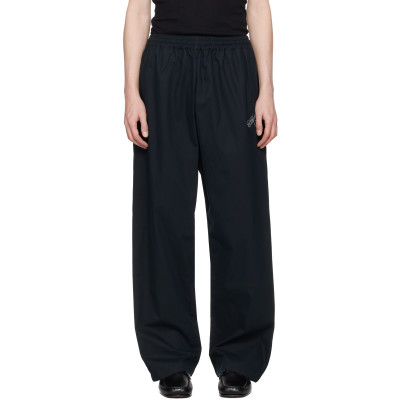 Willy Chavarria — Black Ruff Rider Track Pants
