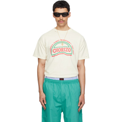 Willy Chavarria — WILLY CHAVARRIA Off-White 'Chorizo' Easy T-shirt