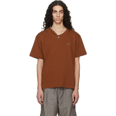 Serapis — Tan Waistband T-shirt