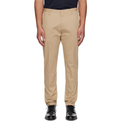Paul Smith — Beige Slim-Fit Cotton-Stretch Chino Trousers