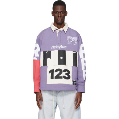 Rivington Roi Rebis — Rivington Roi Rebis Purple Apocrypha Rugby Polo