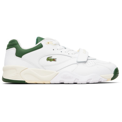 Lacoste — White Game Train Pro Leather Sneakers