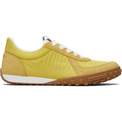 Givenchy — Yellow Glide Runner Sneakers