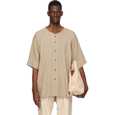 Colbo — Beige Baseball Shirt