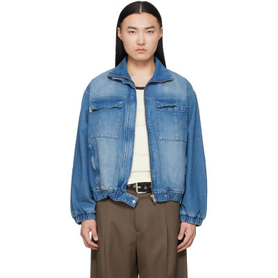 CARRER — Blue Barrau Denim Jacket