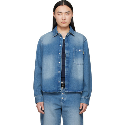 CARRER — Blue Ciel Denim Overshirt