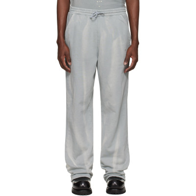 ALEXANDER DIGENOVA — Blue Trashed Sweatpants