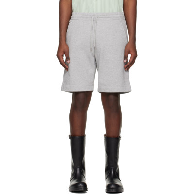 Dries Van Noten — Gray Drawstring Shorts