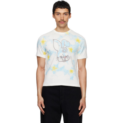Kenzo — Off-White Kenzo Paris 'KENZO Cartoon' Slim T-shirt