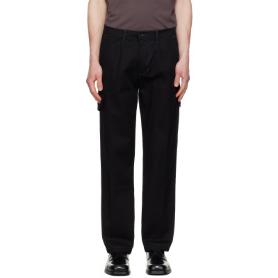 Silas — Black Work Trousers