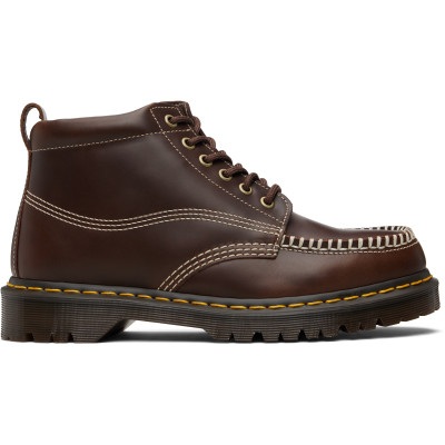 Dr. Martens Brown Leather Lowell Chukka Boots