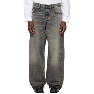 Sunflower — Gray Super Wide Twist Jeans