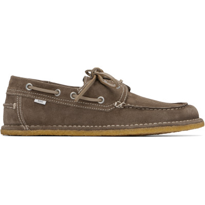 Ami Paris — Taupe Suede Boat Shoes