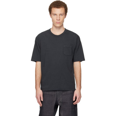 visvim — Black Jumbo S/S DMGD T-shirt