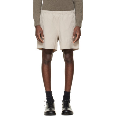 Veilance — Beige Argand Shorts
