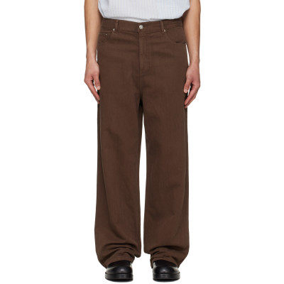 Le 17 Septembre — LE17SEPTEMBRE Brown Straight Jeans
