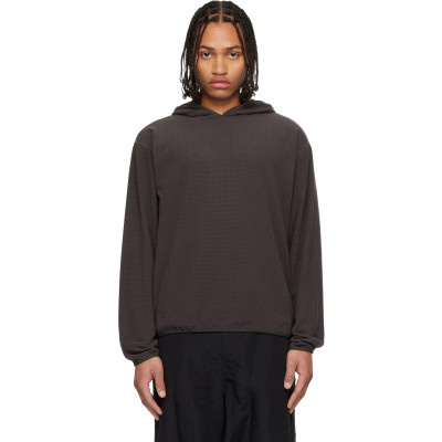 Le 17 Septembre — LE17SEPTEMBRE Gray Waffle Knit Hoodie