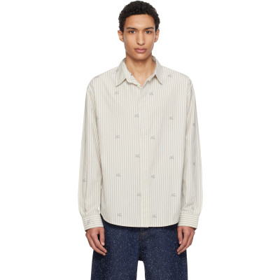 JACQUEMUS — Beige 'The Simon long-sleeve' Shirt
