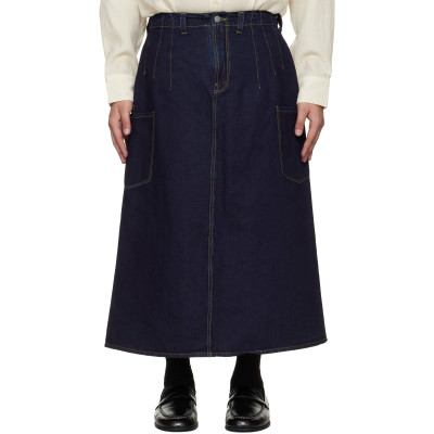 Toogood — Indigo 'The Scout' Denim Skirt