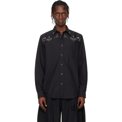 Toga Virilis — Toga Virilis Black Typewriter Shirt