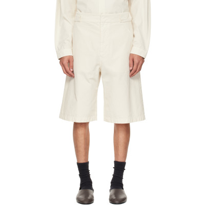 Fear of God — Off-White Garment Dyed Cotton Casual Shorts
