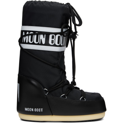Moon Boot — Black Icon Nylon Boots