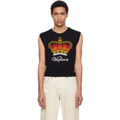 VAQUERA — Black Crown Vest