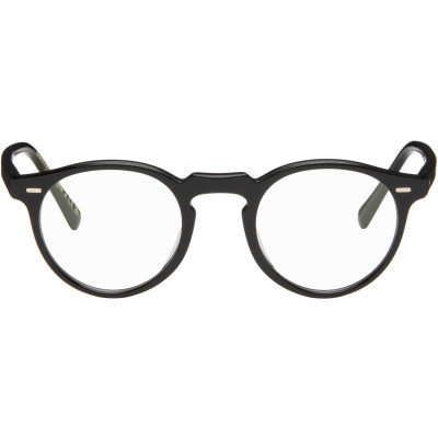 Oliver Peoples — Oliver Peoples Black Gregory Peck Glasses