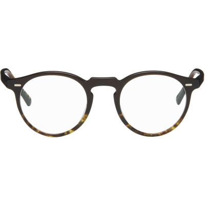 Oliver Peoples — Oliver Peoples Brown Gregory Peck Glasses