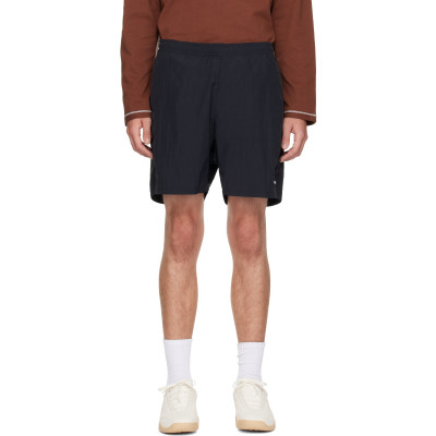 Palmes — Palmes Black Logo Tennis Shorts