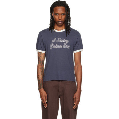 Palmes — Palmes Navy Star Ringer T-shirt