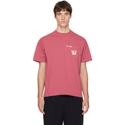 Palmes — Palmes Red Forever Pocket T-shirt