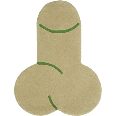 Carne Bollente — Carne Bollente Beige Floor Is Lava Rug