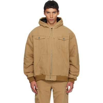 EGONlab — EGONlab Beige Hooded Jacket