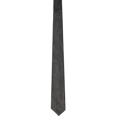Deadwood — Deadwood Black Timo Leather Tie